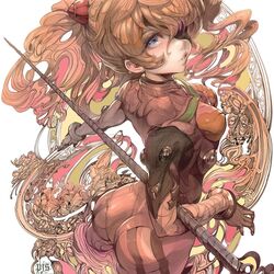 shikinami asuka langley from neon genesis evangelion