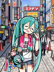 hatsune miku from vocaloid
