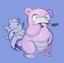 slowbro from pokemon by kurapixel