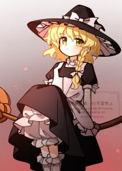 kirisame marisa from embodiment of scarlet devil
