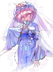 saigyouji yuyuko from touhou