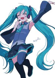 hatsune miku from vocaloid