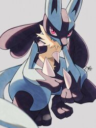 lucario from pokemon by kuchiba (jret2454)