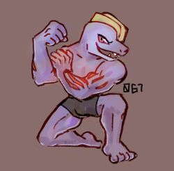 machoke from pokemon by kurapixel