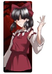 hakurei reimu from embodiment of scarlet devil