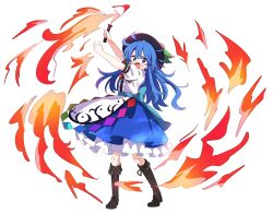 hinanawi tenshi from touhou by baba (baba seimaijo)