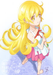 oshino shinobu from monogatari (series) by huumoon