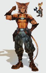 ratchet (ratchet & clank) from ratchet & clank by itssanlee
