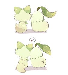 chikorita from pokemon by yupo 0322