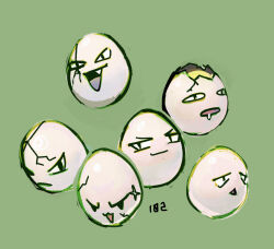 exeggcute from pokemon by kurapixel