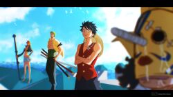 monkey d. luffy from one piece by iamosix2