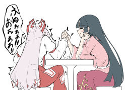 fujiwara no mokou from touhou by deetamu