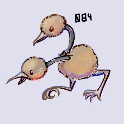 doduo from pokemon by kurapixel
