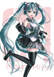 hatsune miku from vocaloid