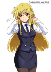 fate testarossa from lyrical nanoha by san-pon