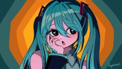 hatsune miku from vocaloid