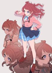 hanami saki from gakuen idolmaster