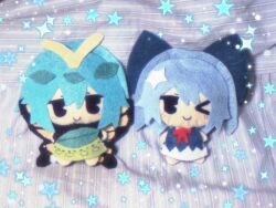 cirno from touhou by silverrain