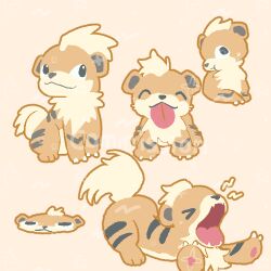 growlithe from pokemon