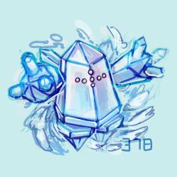 regice from pokemon by kurapixel