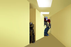 optimus prime from backrooms (creepypasta)