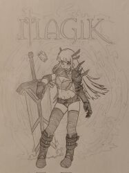 magik (x-men) from marvel