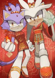 blaze the cat from sonic (series)