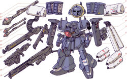 xeku eins from gundam by katoki hajime