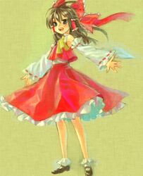 hakurei reimu from touhou by ama-tou