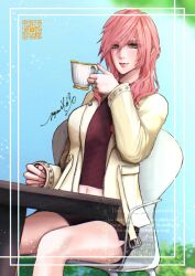 lightning farron from dissidia final fantasy