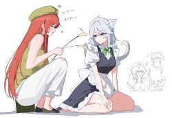 hong meiling from touhou by sarukana