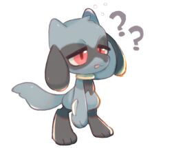 riolu from pokemon by sharktuna