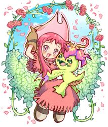 palmon from digimon by castussan
