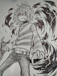 accelerator (toaru majutsu no index) from toaru majutsu no index