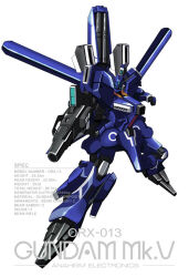 gundam mk v from gundam
