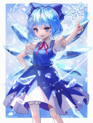 cirno from touhou by natsume k