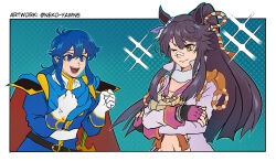 narita brian (umamusume) from fire emblem
