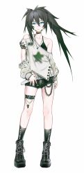black rock shooter (character) from black rock shooter