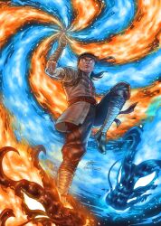 liu kang from mortal kombat by mattyszee