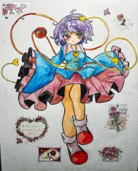komeiji satori from touhou by key747h