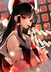 hakurei reimu from touhou