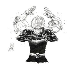 genos from one-punch man by murata yuusuke