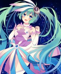 hatsune miku from vocaloid
