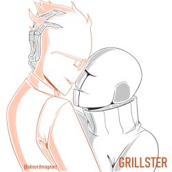 grillby from undertale by absurdmage