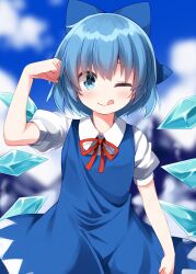 cirno from touhou by ruu (tksymkw)