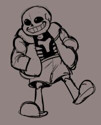 sans (undertale) from undertale by softmushroombaby