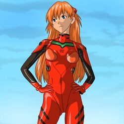 souryuu asuka langley from neon genesis evangelion by nike (artist)