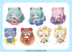 hatsune miku from crypton future media