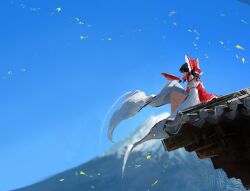 hakurei reimu from touhou