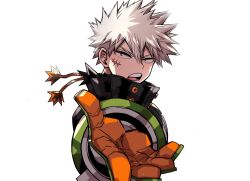 bakugou katsuki from boku no hero academia